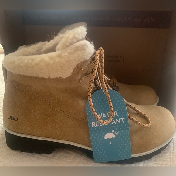 JBU by Jambu Tan Weather Resistant Boots Size 8 M - Picture 5 of 11